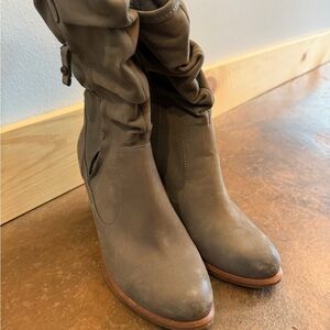 UGG Australia DAYTON Women's Boots Heel SlouchShoes 1010192 NIB GRAY Size 8